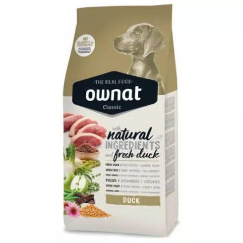 Ownat Dog Classic Duck száraz kutyatáp kacsa 4kg