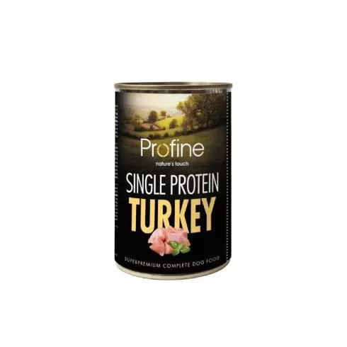 Profine Dog Single Protein konzerv - pulyka 400g