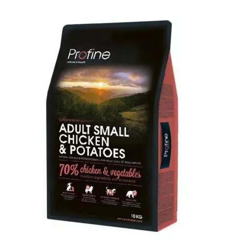 Profine Adult Small Chicken & Potatoes száraz kutyatáp 2x10kg