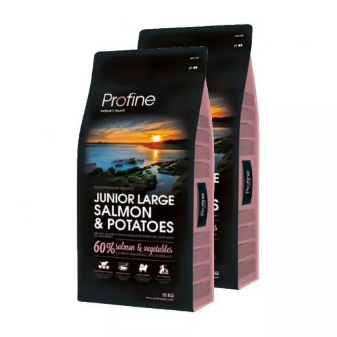 Profine Junior Large Salmon 2x15kg