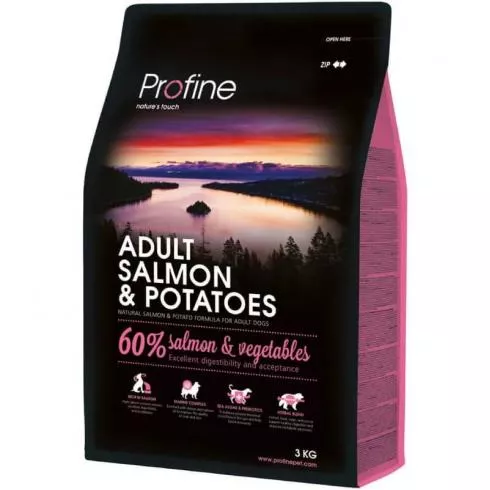 Profine Junior Large Salmon & Potatoes száraz kutyatáp 3kg