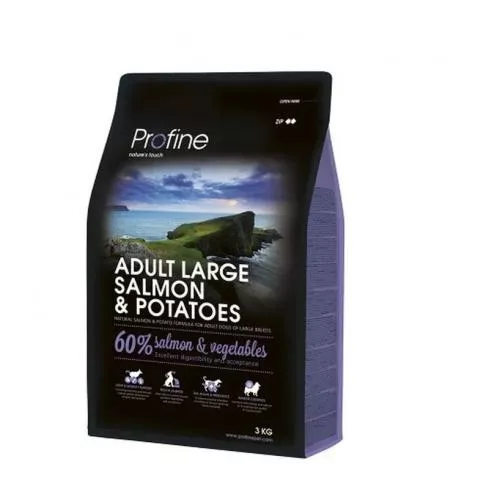 Profine Adult Large Breed Salmon & Potatoes száraz kutyatáp 3kg