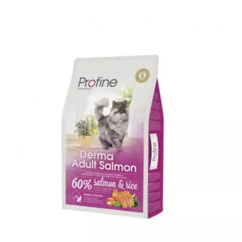 Profine Cat Derma Adult Salmon száraz macskaeledel 2kg