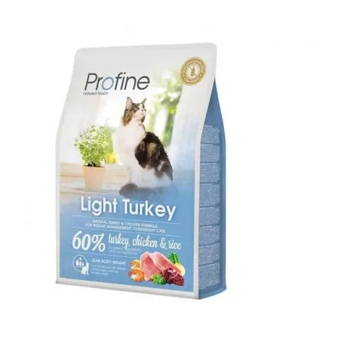 Profine Cat Light Turkey száraz macskaeledel 2kg