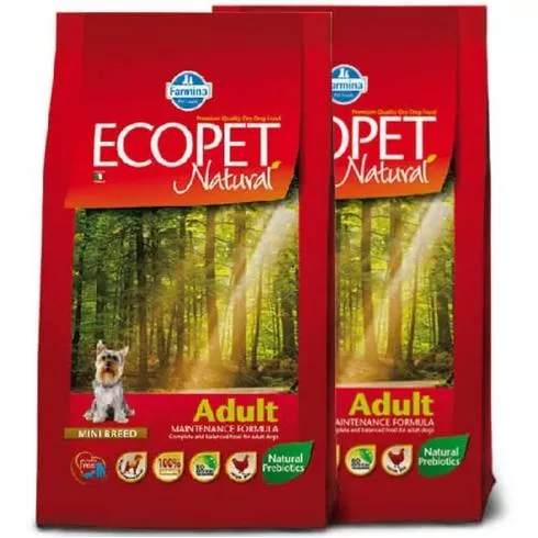 Ecopet Natural Adult Mini 2x14kg