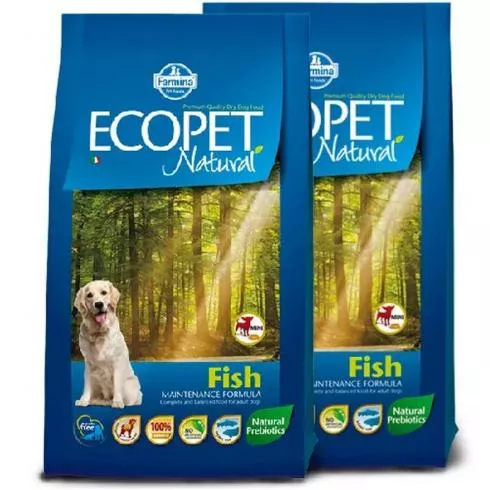 Ecopet Natural Fish Mini 2x14kg