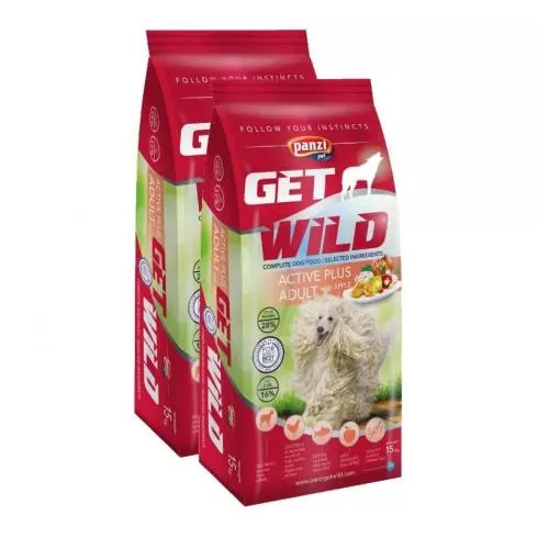 Panzi Getwild Adult Active Plus 2x15kg