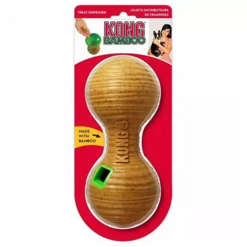 KONG Snack Bambusz Dumbell Kutyajáték M