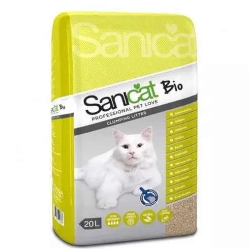 Macskaalom Sanicat Bio 20l, Csomós Bentonit