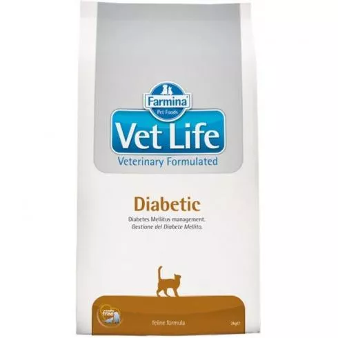 Vet Life Natural Diet Cat Diabetic 2kg