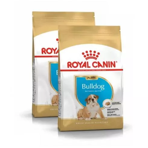 Royal Canin Bulldog Junior 2x12kg-Angol Bulldog kölyök kutya száraz táp