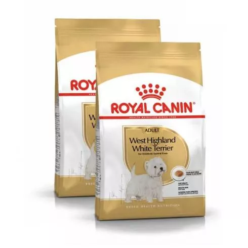 Royal Canin West Highlander White Terrier Adult 2x1,5kg-West Highlander felnőtt kutya száraz táp