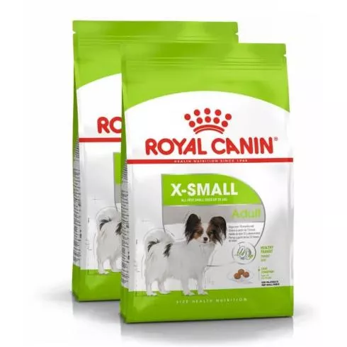 Royal Canin X-Small Adult 2x3kg-nagyon kistestű felnőtt kutya száraz táp