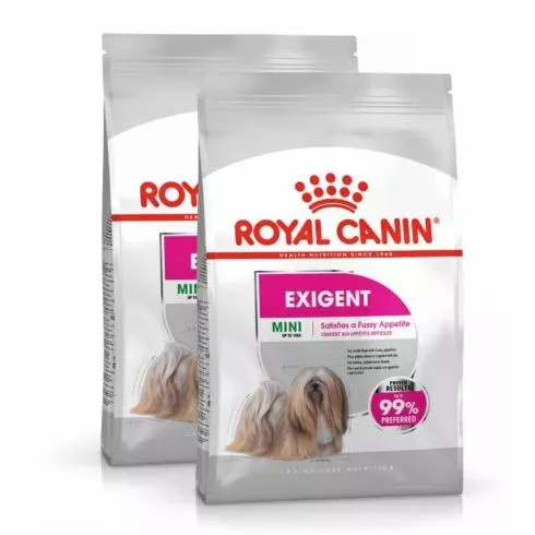 Royal Canin Mini Exigent 2x1kg-száraz táp válogatós felnőtt kutyáknak