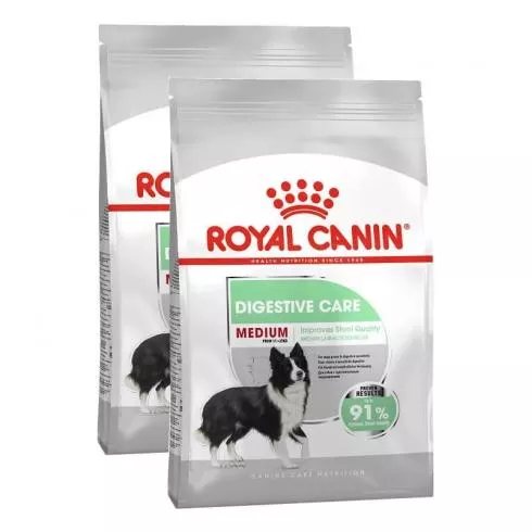 Royal Canin Medium Digestive Care 2x12kg-száraz táp érzékeny emésztésű felnőtt kutyáknak