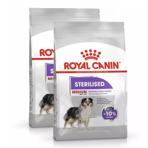 Royal Canin Medium Sterilised 2x12kg-száraz táp ivartalanított felnőtt kutyáknak