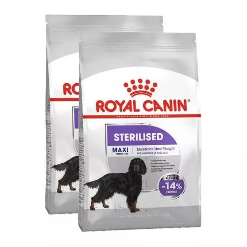 Royal Canin Maxi Sterilised 2x12kg-száraz táp ivartalanított felnőtt kutyáknak