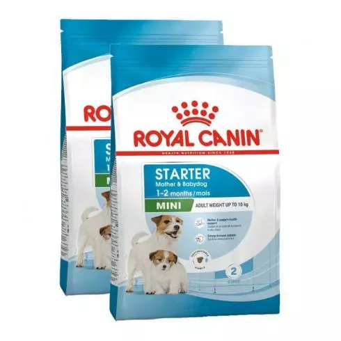 Royal Canin Mini Starter 2x8kg-száraz táp vemhes szuka és kistestű kölyök kutya részére