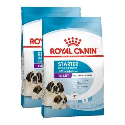 Royal Canin Giant Starter Mother & Babydog 2x3,5kg-óriás testű kölyök és vemhes kutya száraz táp