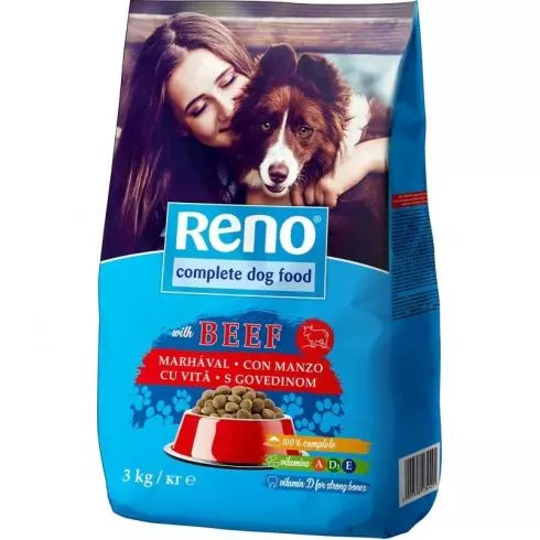 Reno Száraz Kutya marha 3kg