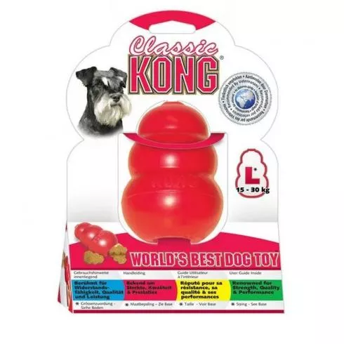 KONG Classic Harang Piros Kutyajáték L