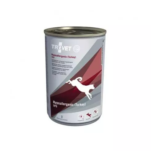 Trovet Hypoallergenic Turkey (TPD) Dog konzerv 400g