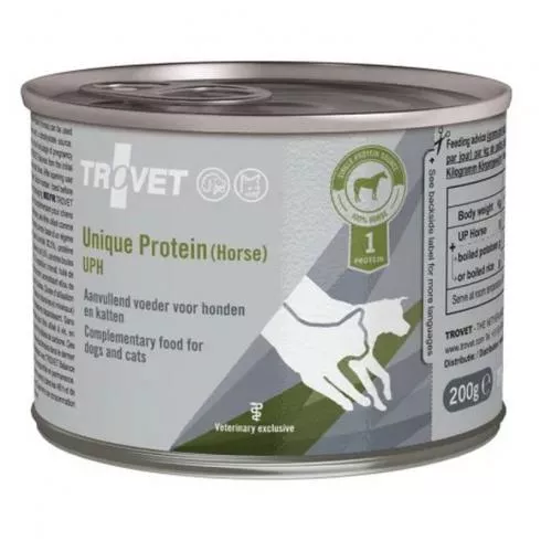 Trovet Unique Protein Horse (UPH) Cat/Dog 200 g