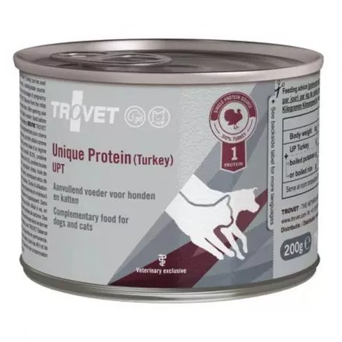 Trovet Unique Protein Turkey (UPT) Cat/Dog 200 g