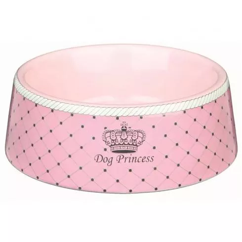 Trixie Dog Princess kerámia tál 0,45l/16cm pink