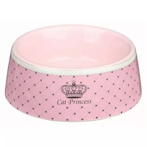 Trixie Tál Kerámia Cat Princess 0,18l/12cm Pink