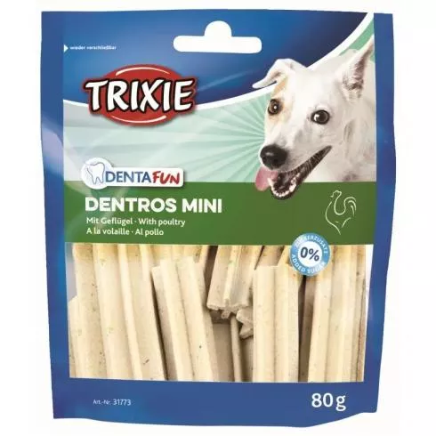 Trixie Jutalomfalat Denta Fun Dentros Mini baromfis 80gr