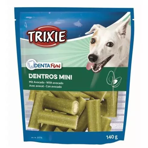 Trixie Jutalomfalat Denta Fun Dentros Mini Avokádos 10db/csomag 140gr