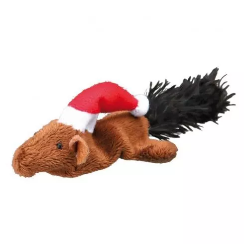 Trixie Xmas plüss mókus,egér 14-17cm