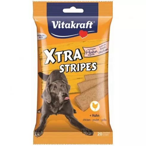 Vitakraft Xtra Stripes Kutya Jutalomfalat Szárnyashússal 200g