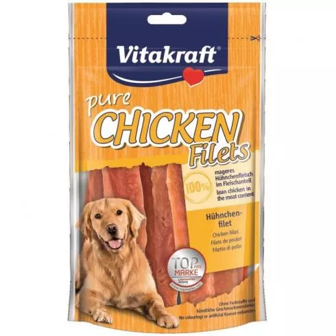 Vitakraft Chicken Filets Kutya Jutalomfalat Csirkemell 80g