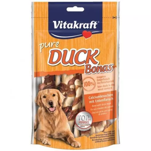 Vitakraft Duck Bonas Bones Kutya Jutalomfalat Kacsahússal 80g