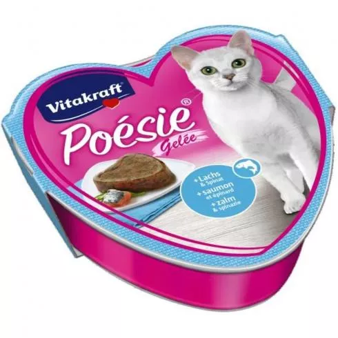 Vitakraft Poésie Macska Alutál Lazac & Spenót 85g