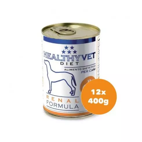 Healthy Vet Diet Dog Renal - vese támogatására felnőtt kutyáknak 12x400g