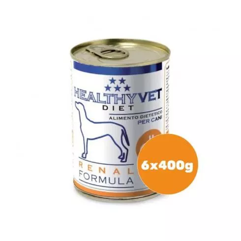 Healthy Vet Diet Dog Renal - vese támogatására felnőtt kutyáknak 6x400g