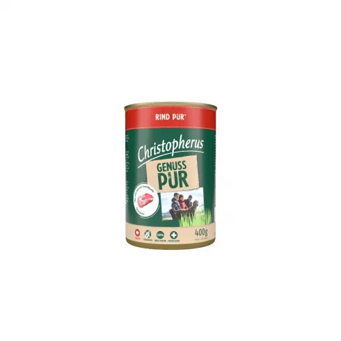 Christopherus Dog konzerv pure marha 400g