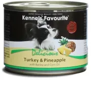 Kennels Favorite Turkey & Pineapple Pulyka és Ananász nedves kutyatáp 200g