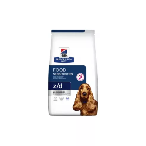 Hills Pescription Diet Canine Z/D Ultra 3 kg - táplálékallergia étrendi kezelése,kimutatása eli