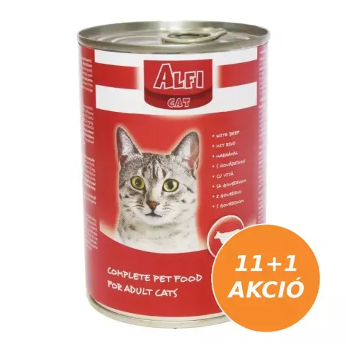 Alfi Cat Konzerv Marha 12x415g