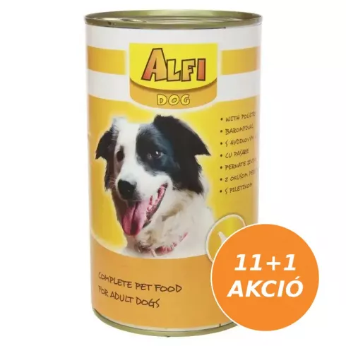 Alfi Dog Konzerv Szárnyas 12x1240g