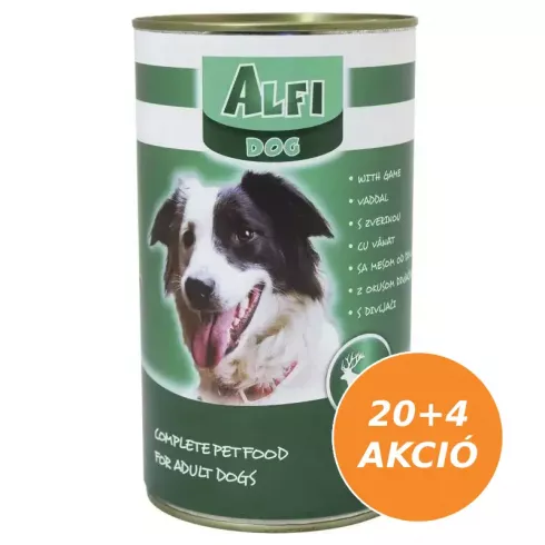 Alfi Dog Konzerv Vad 24x1240g