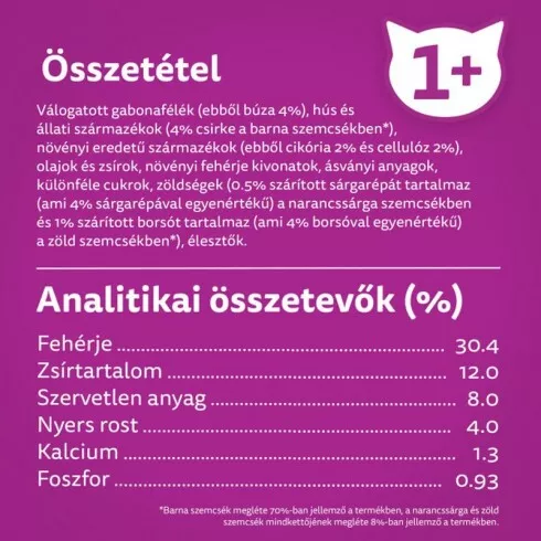 Whiskas Sterilie száraz macskaeledel csirkével 1,4kg