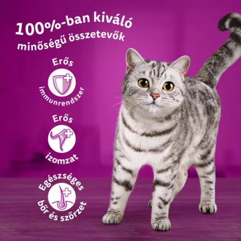 Whiskas alutasak 4-pack baromfi válogatás aszpikban  4x85g Multipack