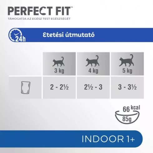 Perfect Fit alutasak indoor csirke & lazac & zöldség 4x85gr Multipack