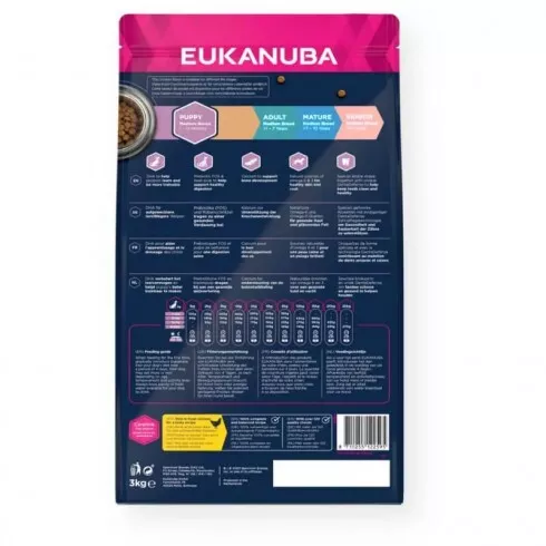 Eukanuba Puppy Medium kutyatáp 3kg