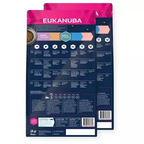 Eukanuba Adult Grain Free Small & Medium Ocean Fisch 2x3kg